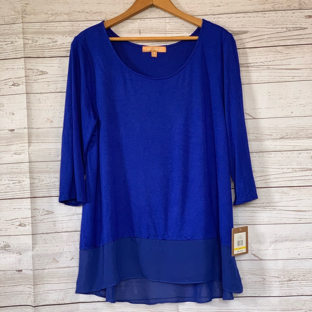 New! Ellen Tracy Top